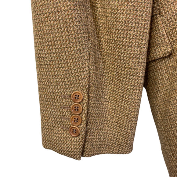 MABRA x SARTORI ATELIER Blazer Sports Coat Vintage Silk‎ Tweed Blazer Jacket 40R - Picture 6 of 16